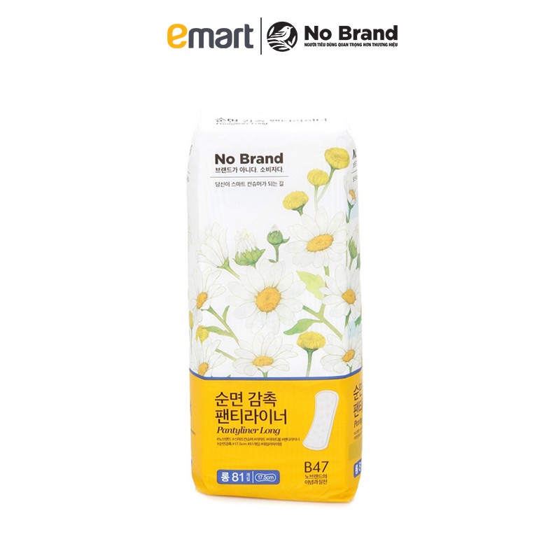 Băng Vệ Sinh Siêu Tiết Kiệm No Brand Loại 17.5CM (81 Miếng/Gói) - Emart VN