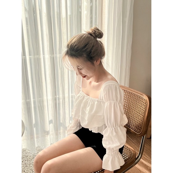 ÁO VOAN BÈO 3 TẦNG