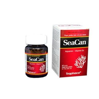 Seacan bổ sung canxi từ tảo biển đỏ