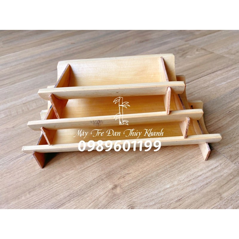 Khay tre, ống tre đựng đồ ăn, sushi, bánh kẹo, hoa quả, decor trang trí | BigBuy360 - bigbuy360.vn