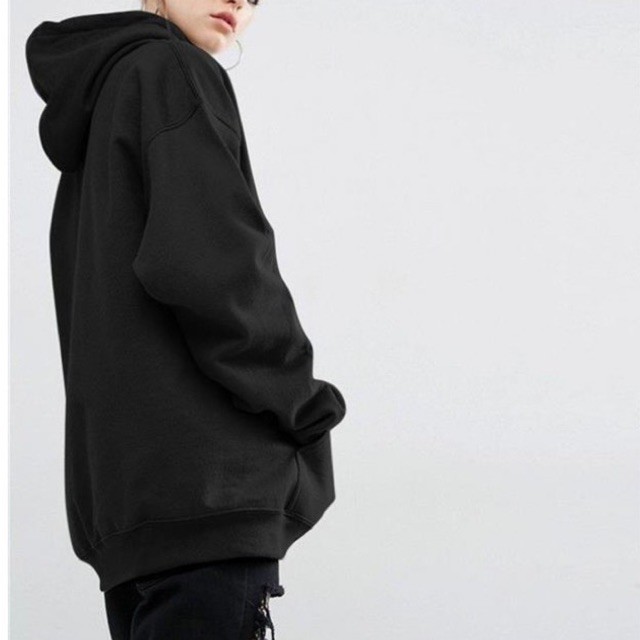 [ ÁO HOODIE ĐEN TRƠN ]- Hoodie nỉ lót lông | BigBuy360 - bigbuy360.vn