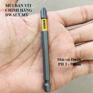 Mũi bắn vít dewalt tem vàng chính hãng có từ ph3 - 9cm
