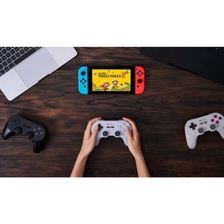 Tay cầm chơi game 8bitdo pro 2 – 2021 tương thích nintendo switch, pc, android, ios, macos, rasberry…bảo hành 12 tháng