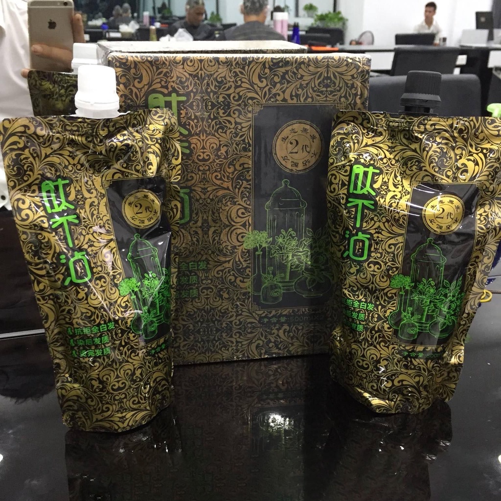 Nhuộm đen HD - Không Dính Da Đầu