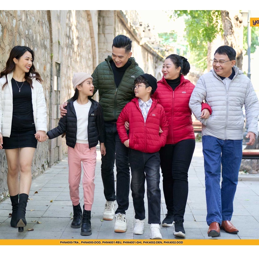 Áo khoác phao nam YODY siêu nhẹ giữ ấm tốt mũ có thể tháo rời - PHM5001