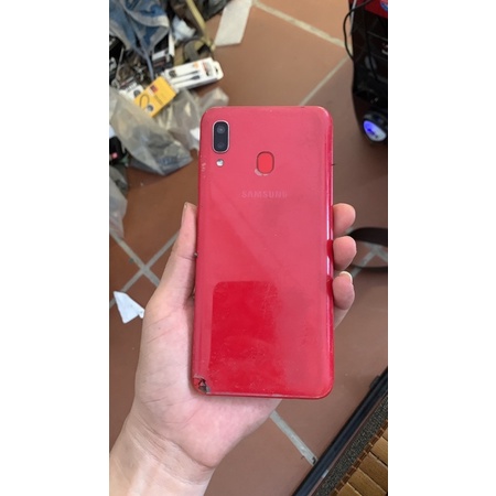 Cụm samsung a20 sống main, hỏng màn