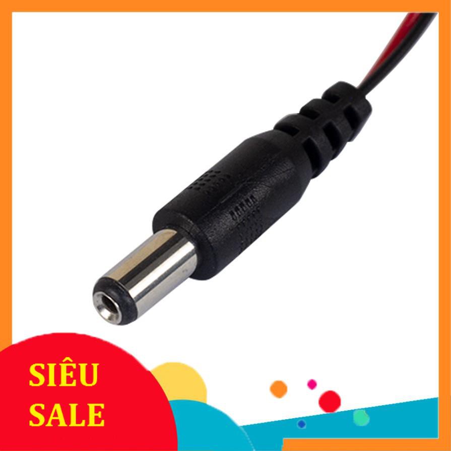 Dây Tạo Nguồn Từ Pin Vuông 9V sang Jack DC 5.5*2.1mm