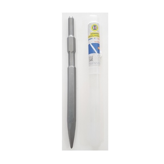 Mũi đục nhọn phá bê tông chuôi lục giác C-MART A0982