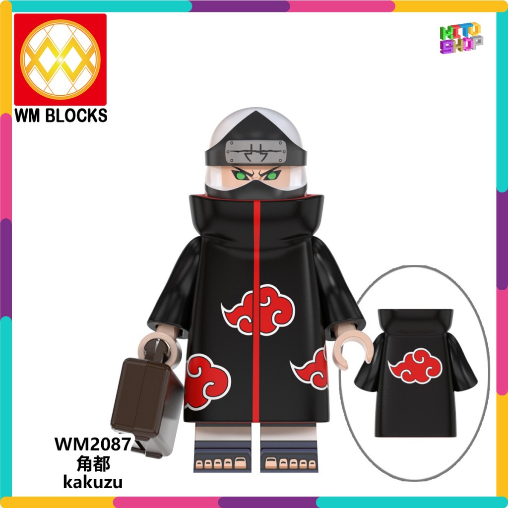 Đồ Chơi Xếp Hình Minifigures Mô Hình Nhân Vật Naruto Nhiều Mẫu WM6105