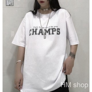 ÁO THUN, ÁO PHÔNG TAY LỠ UNISEX FORM RỘNG OVERSIZE CHAMP M209 KL SHOP HP SHOP HONGTHUYSHOP