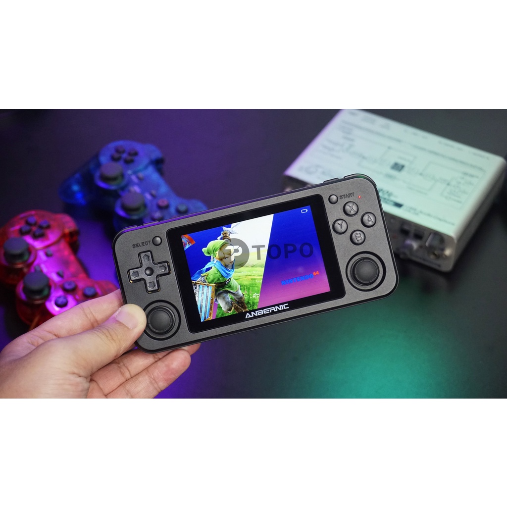 RG351P Anbernic - Giả lập 21 hệ game RETRO  - Kết nối tay cầm, màn hình 3.5inch IPS