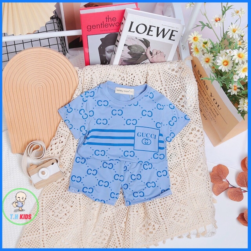 BỘ CỘC TAY THUN LẠNH MINKYMOM CHO BÉ TRAI, BÉ GÁI - CHÍNH HÃNG LOẠI 1