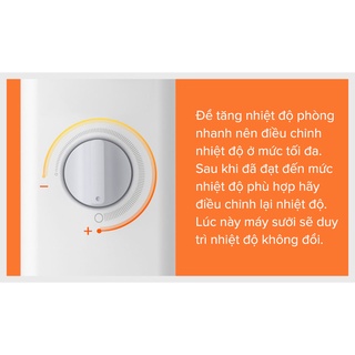 Máy sưởi Smartmi 1S DNQ04ZM chỉnh cơ