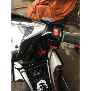 Công tắc IDLING STOP ( Đỏ ) + Nút đề đỏ