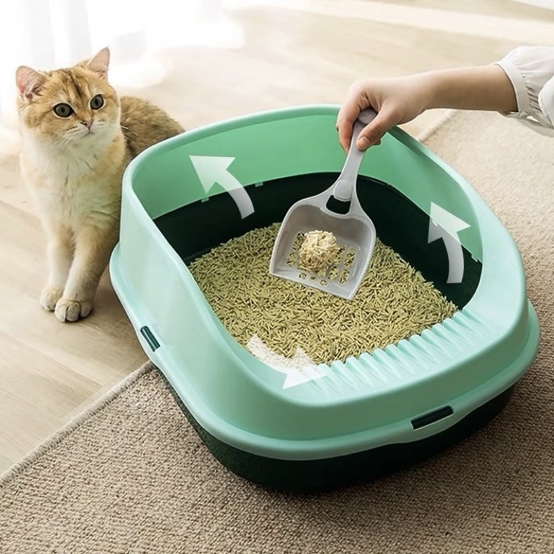 Khay cát vệ sinh cho mèo nhựa cao cấp, hàng xịn loại 1