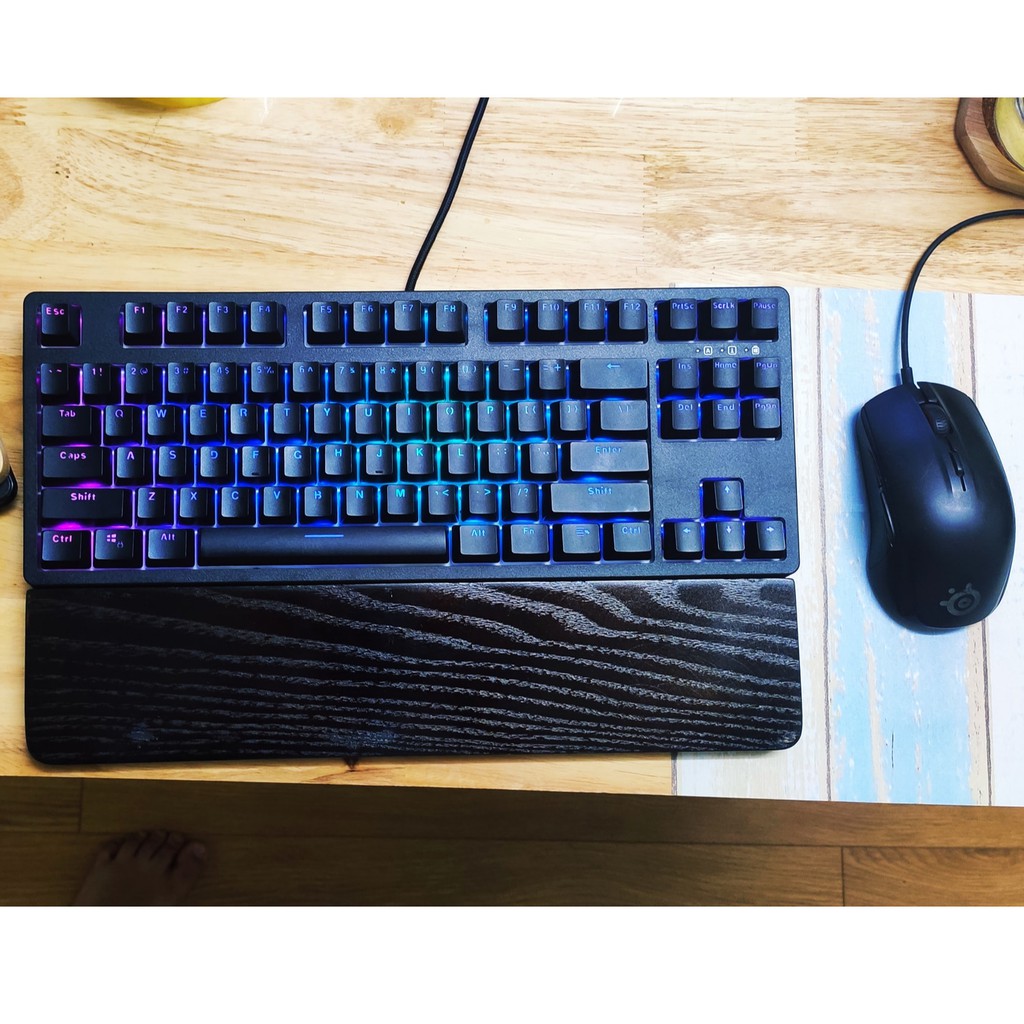 Kê Tay Bàn Phím Cơ - Gỗ Tự Nhiên Nguyên Khối | BigBuy360 - bigbuy360.vn