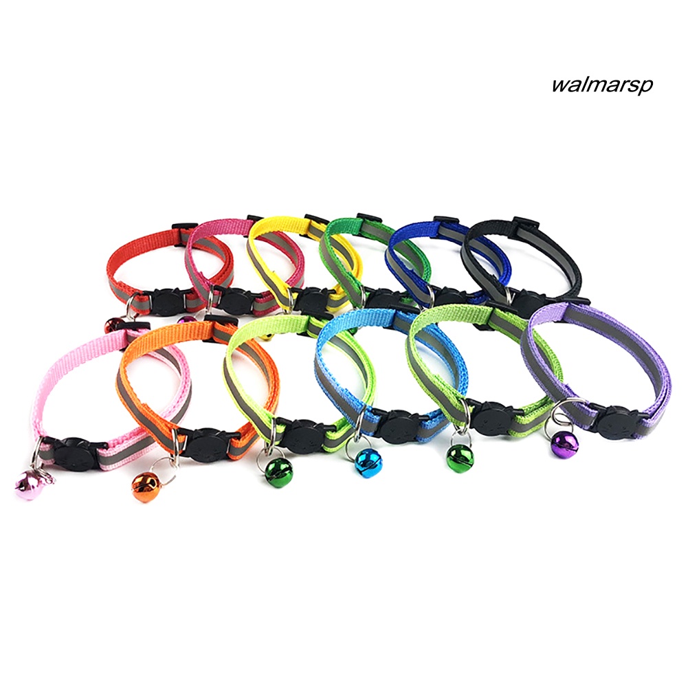 Vòng cổ có chuông phát sáng ban đêm an toàn cho thú cưng