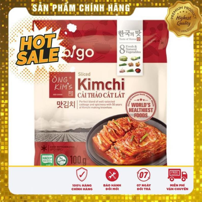 Kim Chi Cải Thảo Cắt Lát Bibigo 100G   Shop Xin Phép Chỉ Ship Nội Thành Hà Nội