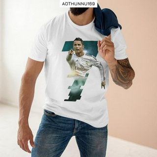 Áo Thun Nam In Hình Cầu Thủ CR7 Rẻ Bền Đẹp Local Brand DLX