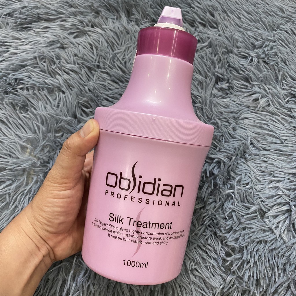 Hấp dầu lạnh siêu mượt Obsidian Silk Treatment 1000ml