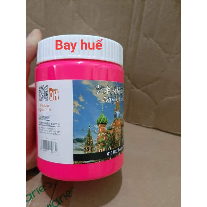 Combo Bộ Màu Acrylic 3D loại 500ml vẽ ngoài trời (16 màu cơ bản)