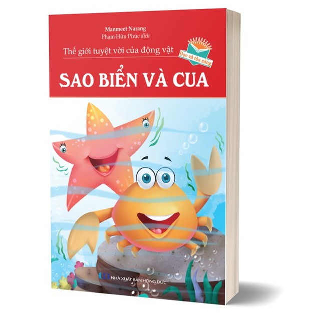Sách - Thế Giới Tuyệt Vời Của Động Vật: Sao Biển Và Cua