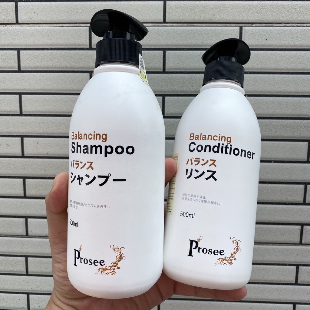 Dầu xả dành cho tóc gàu chống dầu, chống rụng tóc Prosee Balancing Shampoo 500ml