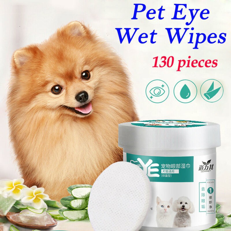 Khăn lau mắt EYE màu xanh dành cho thú cưng