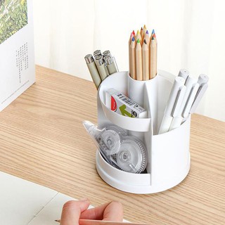 Khay đựng bút đa năng xoay 360 độ tiện dụng