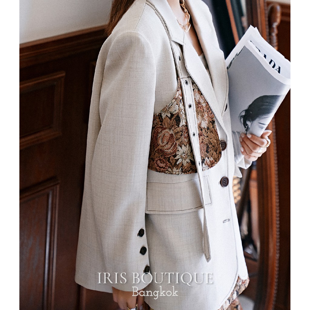 Iris Boutique IC014 Elizabeth Áo blazer nữ Thái Lan