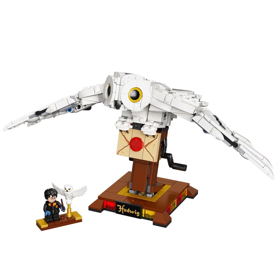 Đồ chơi lắp ráp 80008 70069 75979 mô hình Lắp ghép cú tuyết Hedwig Harry Potter - Xếp hình thông minh