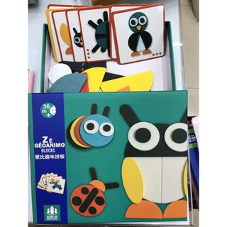 Ghép hình tư duy theo thẻ