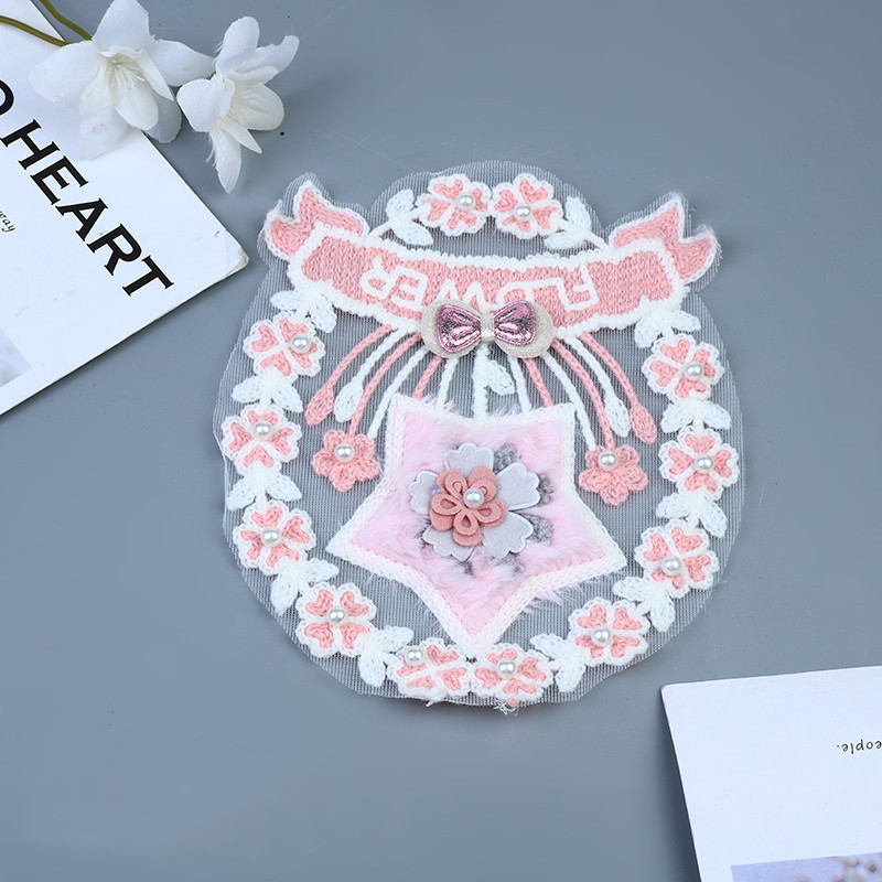 Miếng dán ủi thêu họa tiết dễ thương tùy chọn