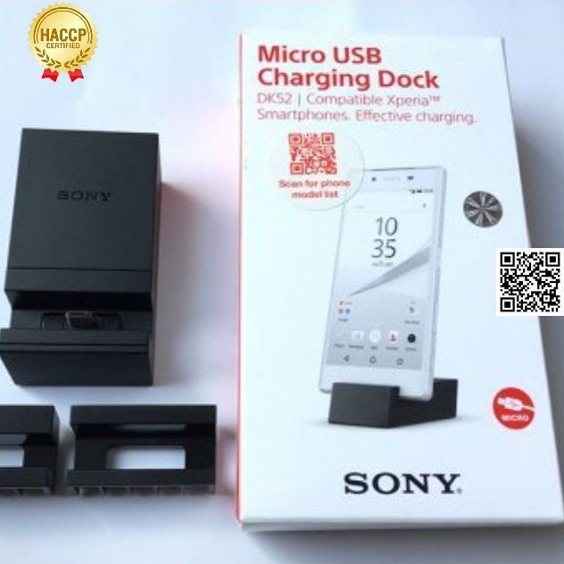 1711 Đế sạc chuẩn Micro USB SONY tự ngắt khi sạc đầy An toàn cho máy