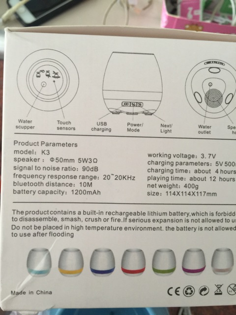 Loa Bluetooth đa tính năng Smart K3