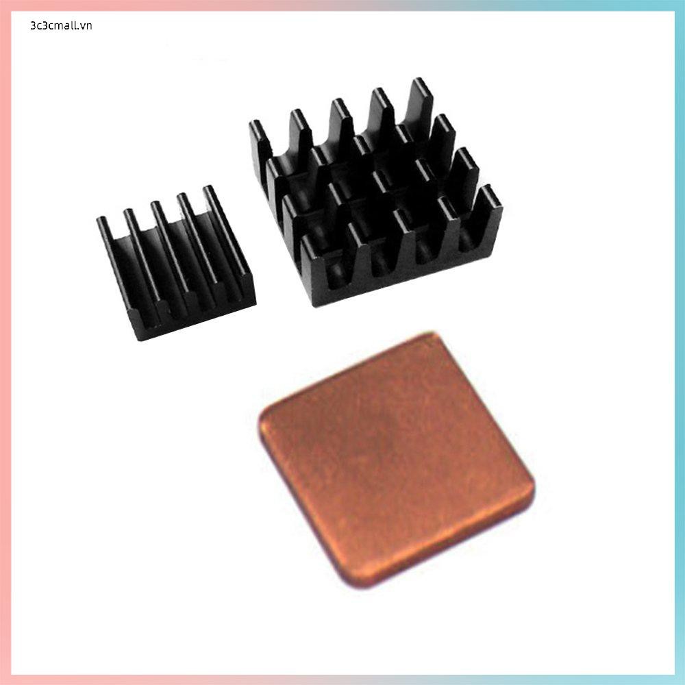 ✨chất lượng cao✨Raspberry Pi 3 2B 3B B+ With Pure Copper Aluminum Heat Sink 3 Pieces