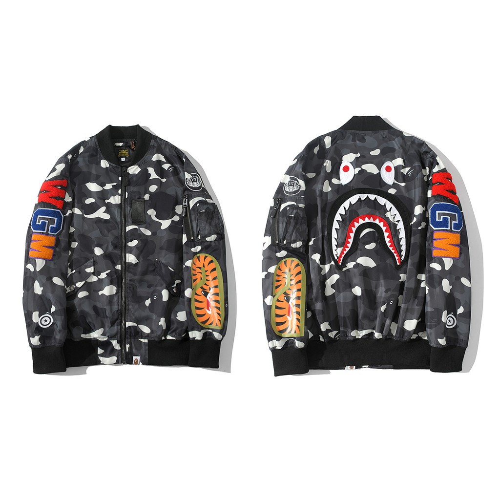 Áo Bomber Bape siêu cấp Ss2021