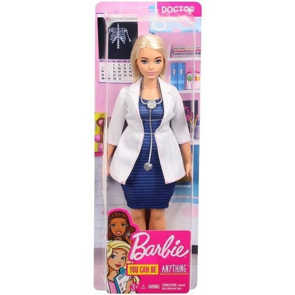 Búp bê nghề nghiệp BARBIE - Bác sĩ đa khoa FXP00/DVF50