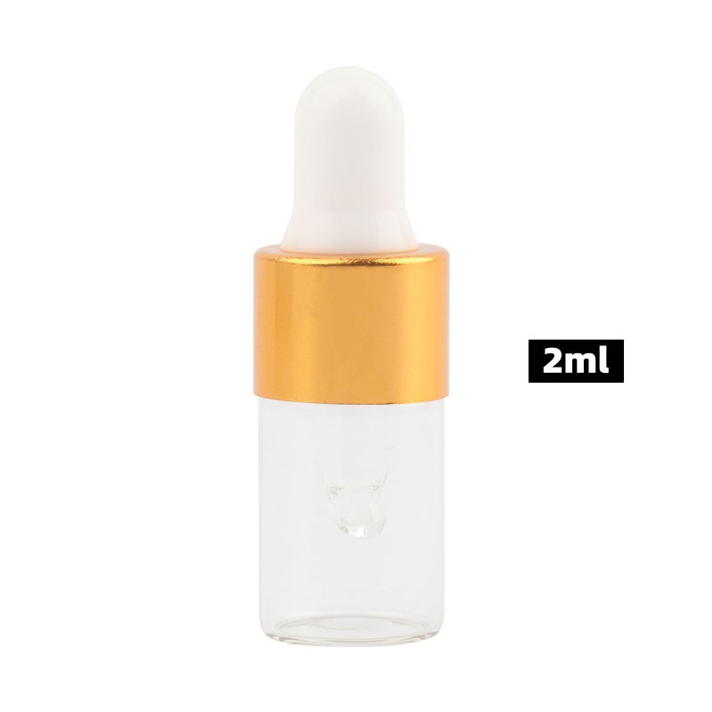 Set 15 Chai Thủy Tinh Rỗng Nhỏ Giọt Đựng Tinh Dầu