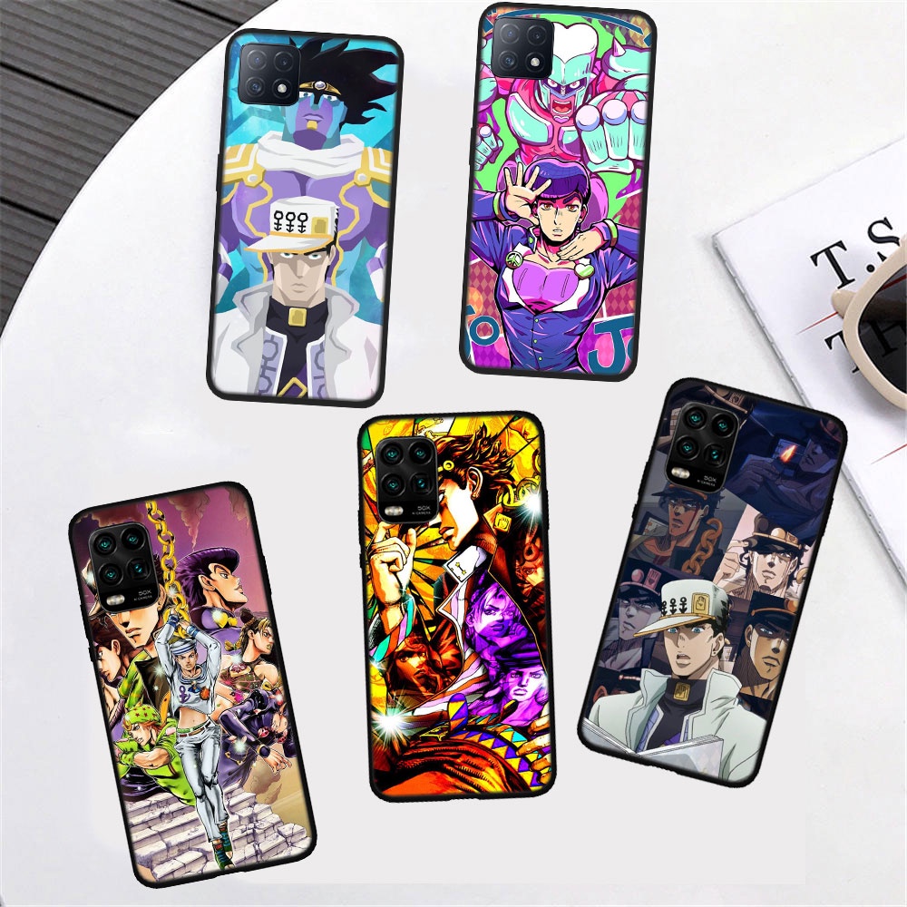 Ốp Điện Thoại Họa Tiết Jojo Bizarre Adventure Cho Xiaomi Redmi Note 11 11s K50 12 Pro 10S CC9E HH43