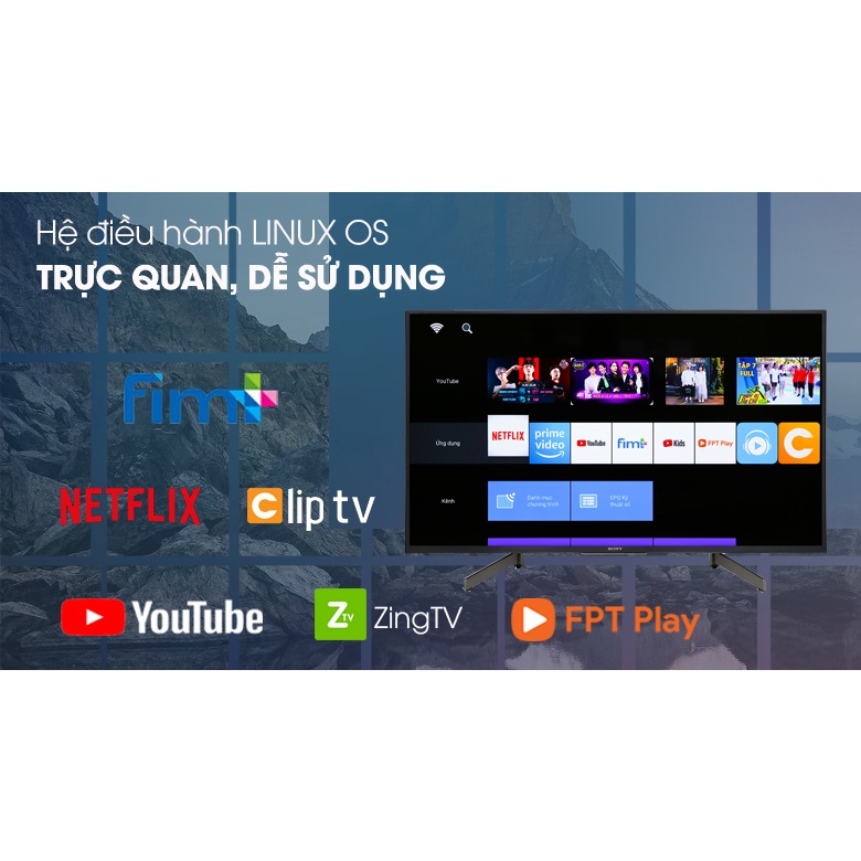 Smart Tivi Sony 4K 43 inch KD-43X7000G | BigBuy360 - bigbuy360.vn