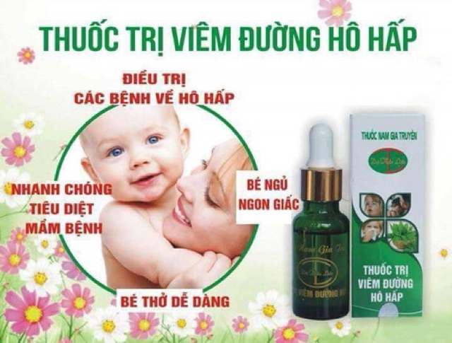 Tinh dầu trị Viêm đường hô hấp