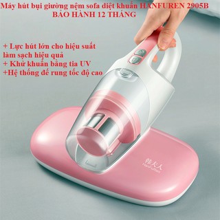 Máy Hút Bụi Giường Nệm Sofa Diệt Khuẩn HANFUREN 2905B