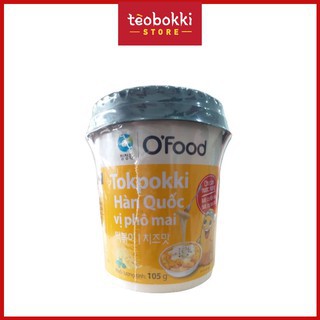 Bánh gạo topokki Hàn Quốc OFood 105g (hộp)