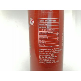 Tương Ớt Sriracha Vị Hảo 510g