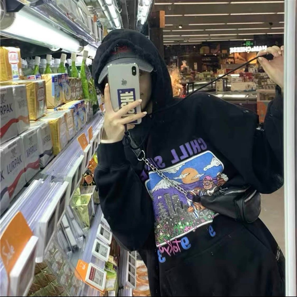 ÁO KHOÁC HOODIE MONKEY CHILL SIÊU CHẤT, SIÊU ĐẸP 🌸🐵 | BigBuy360 - bigbuy360.vn