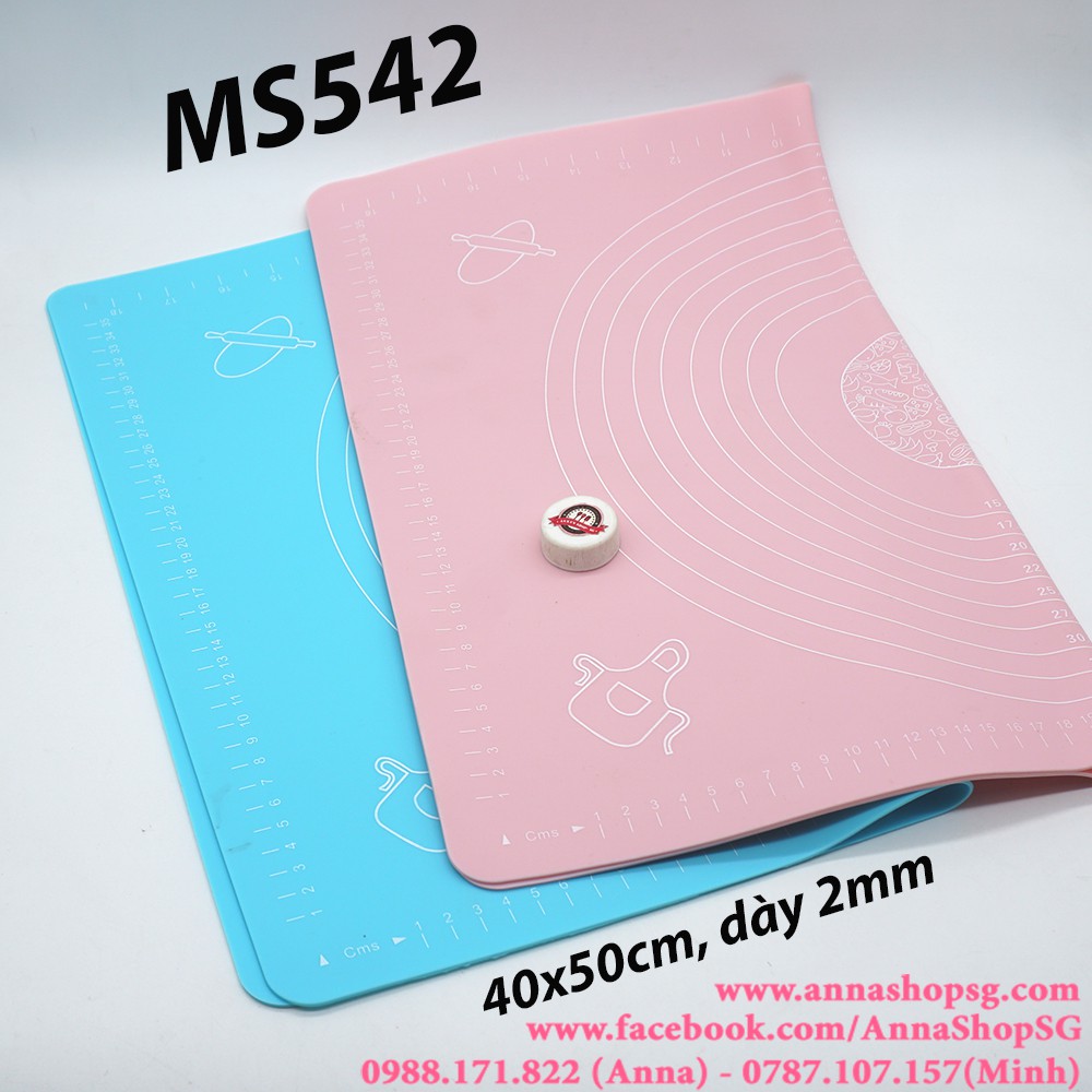 MS542 MIẾNG LÓT SILICON 40 X 50CM (DÀY 2mm)