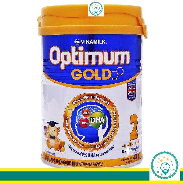 SỮA BỘT VINAMILK OPTIMUM GOLD 2 - HỘP THIẾC 400G