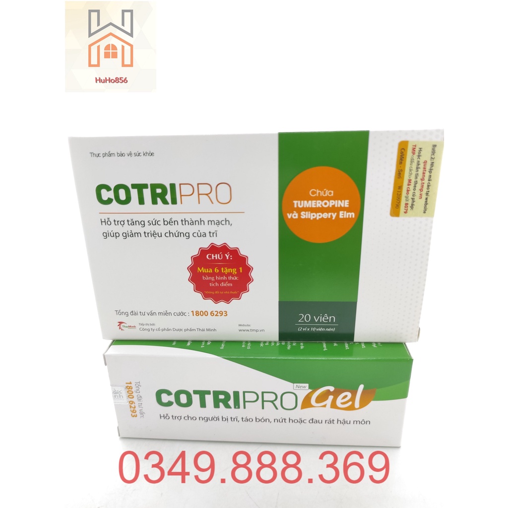 COTRIPRO - Hỗ Trợ Trĩ Nội, Trĩ Ngoại