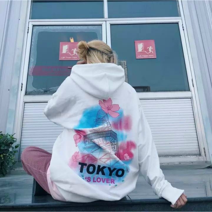 🌟CỰC HOT🌟 ÁO KHOÁC HOODIE NỈ BÔNG TRƠN NAM NỮ UNISEX FROM RỘNG DÂY KÉO TOKYO'S LOVER